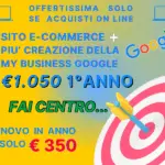 Sito Web E-Commerce + G.M.B.